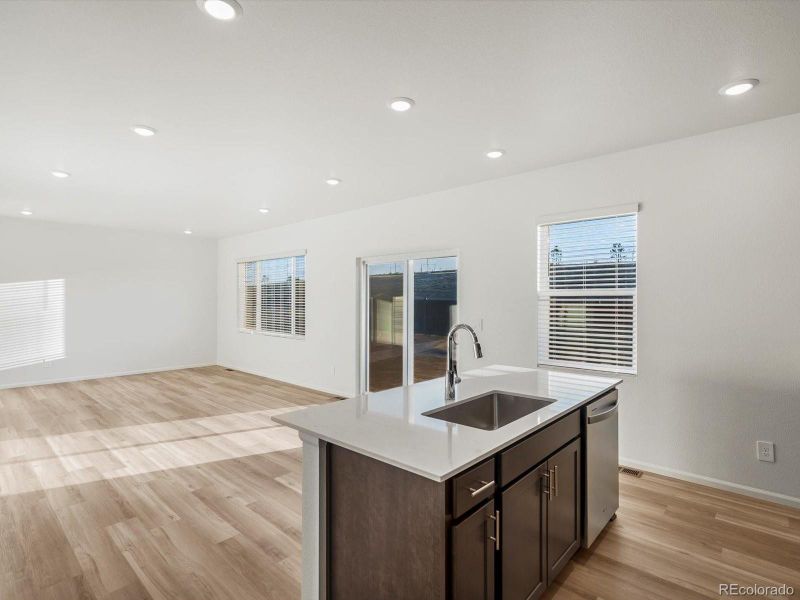 Furnished interior view inside a new home in Westgate, Greeley (Image 10). Furnished interior view inside a new home in Westgate, Greeley (Image 10).