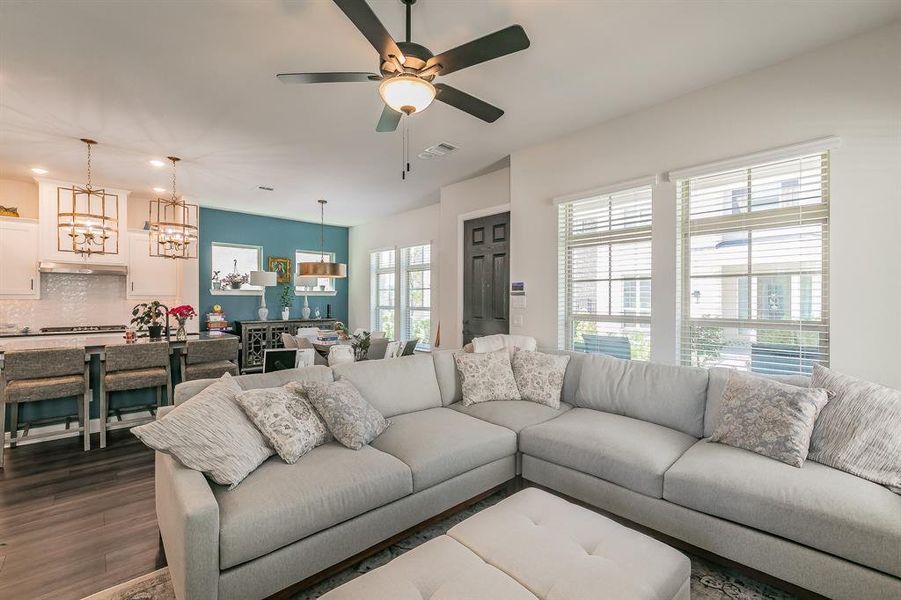 Furnished interior view inside a new home in , Arlington (Image 16).
