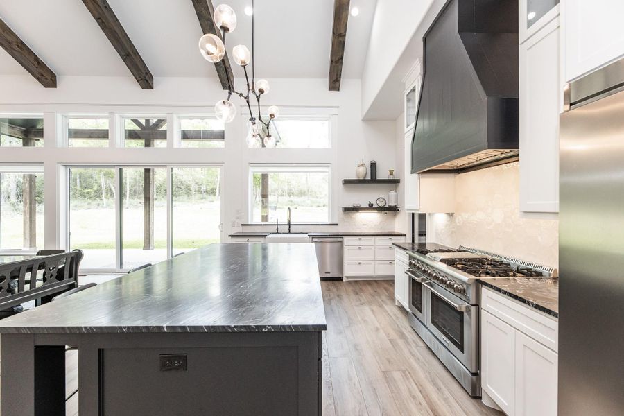 Furnished interior view inside a new home in , Willis (Image 5).