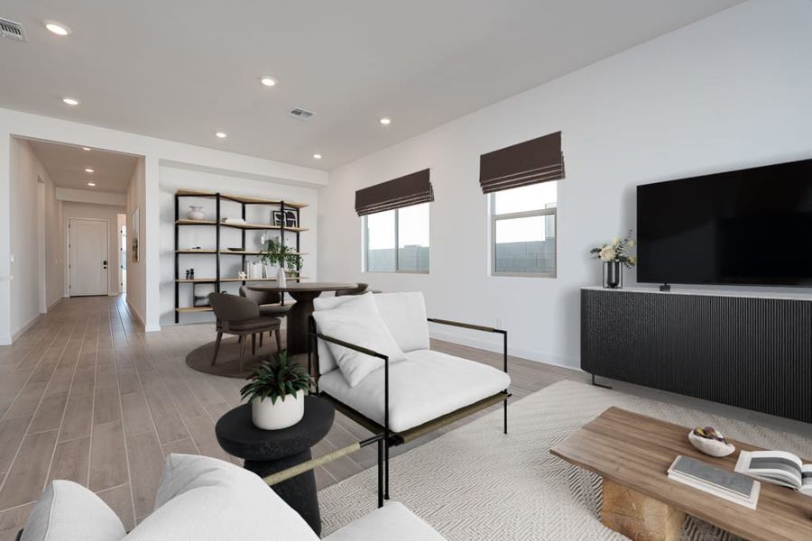 Furnished interior view inside a new home in Soleo, San Tan Valley (Image 7).