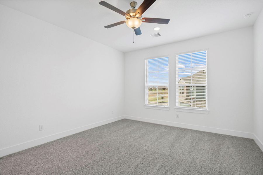 Spacious, unfurnished interior of a new home in Bridgeland, Cypress (Image 18). Spacious, unfurnished interior of a new home in Bridgeland, Cypress (Image 18).