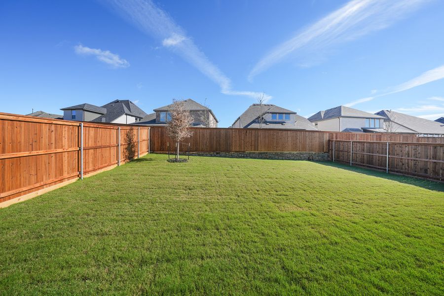 Exterior details and patio area of a home in Aster Park, McKinney (Image 3). Exterior details and patio area of a home in Aster Park, McKinney (Image 3).