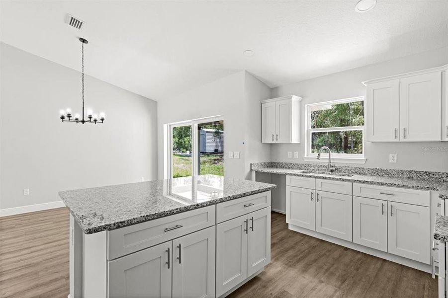 Furnished interior view inside a new home in , Citrus Springs (Image 8).