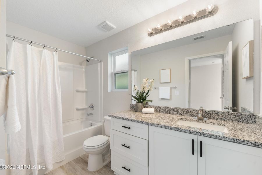 Furnished interior view inside a new home in , Jacksonville (Image 8). Furnished interior view inside a new home in , Jacksonville (Image 8).