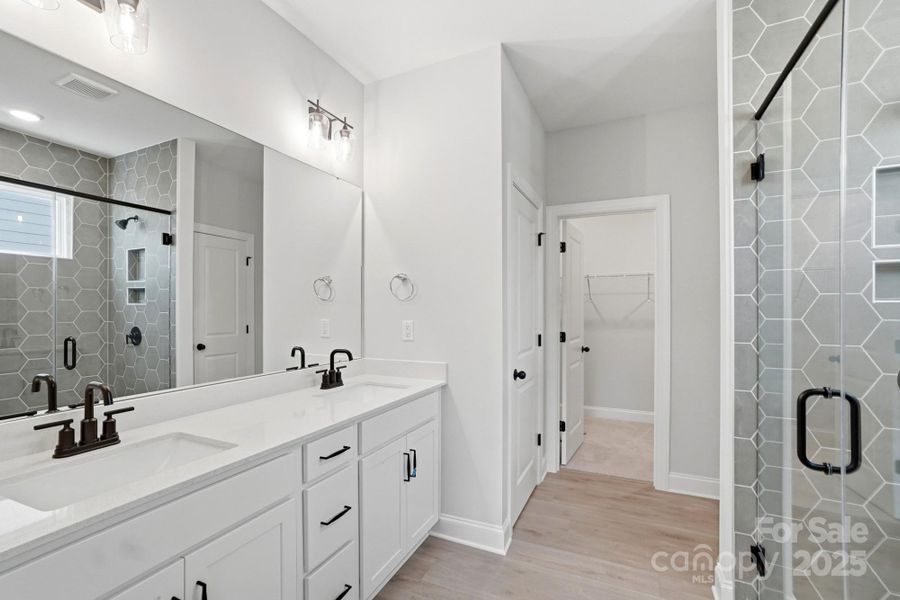 Furnished interior view inside a new home in , Sherrills Ford (Image 12).