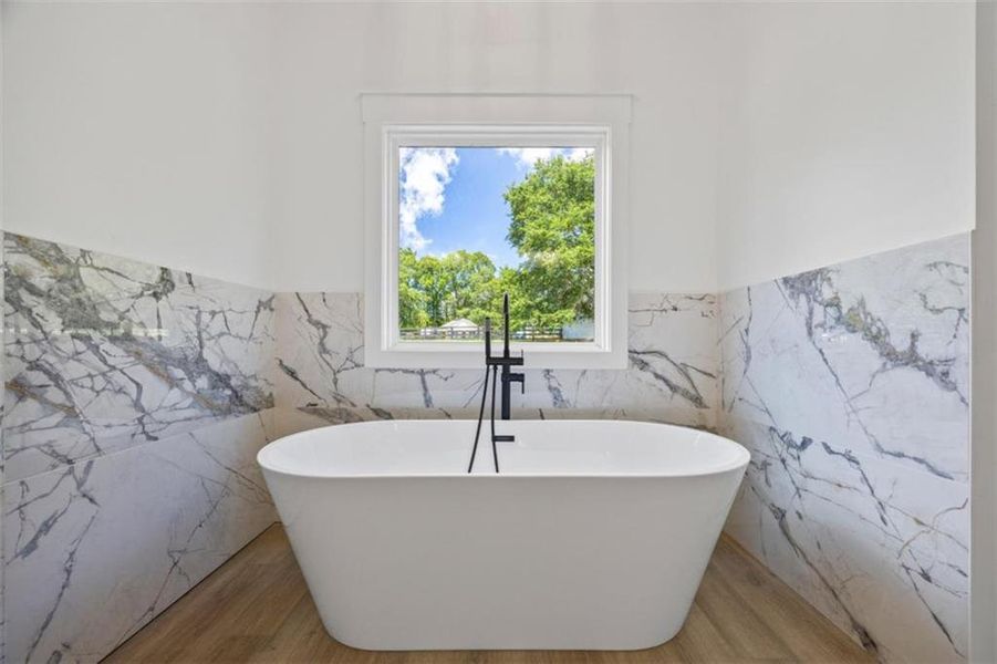 Furnished interior view inside a new home in , Monroe (Image 7).