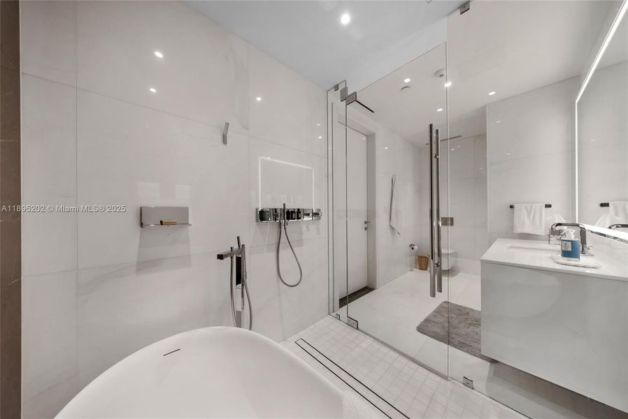 Furnished interior view inside a new home in Aston Martin Residences, Miami (Image 5).