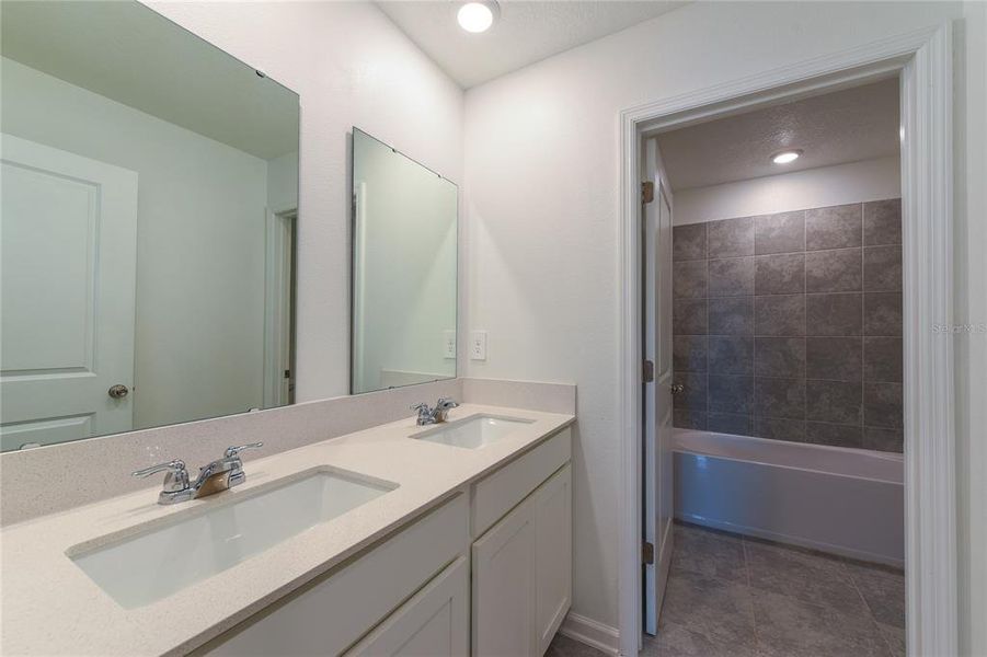 Furnished interior view inside a new home in , Davenport (Image 7).