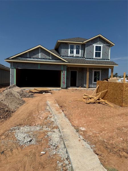 In-progress construction of a new home in Oak Hills, Montgomery, TX (Image 17). In-progress construction of a new home in Oak Hills, Montgomery, TX (Image 17).