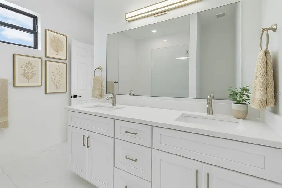 Furnished interior view inside a new home in , Lehigh Acres (Image 8).