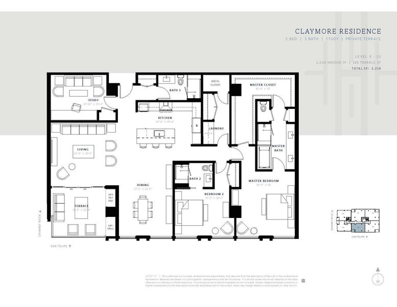 Claymore Floor Plan