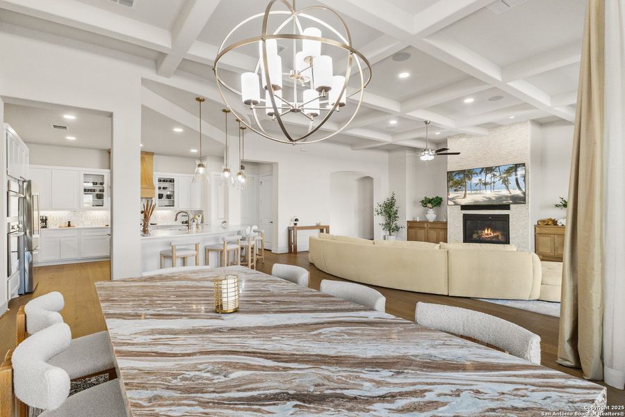 Furnished interior view inside a new home in , San Antonio (Image 32).