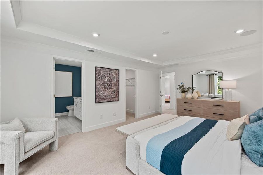 Furnished interior view inside a new home in , Villa Rica (Image 25).