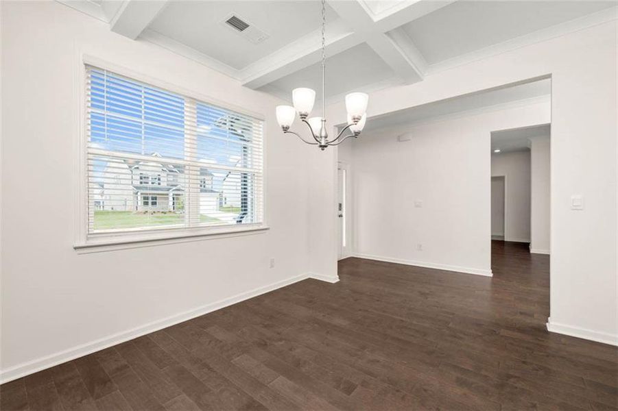 Spacious, unfurnished interior of a new home in Evergreen Crossing, Locust Grove (Image 21).