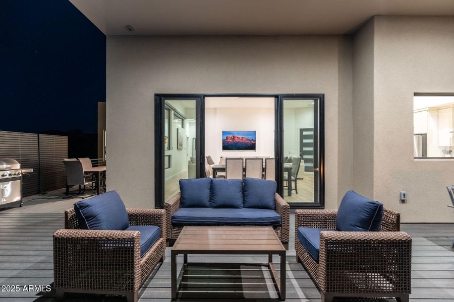 Terrace at Night Terrace at Night