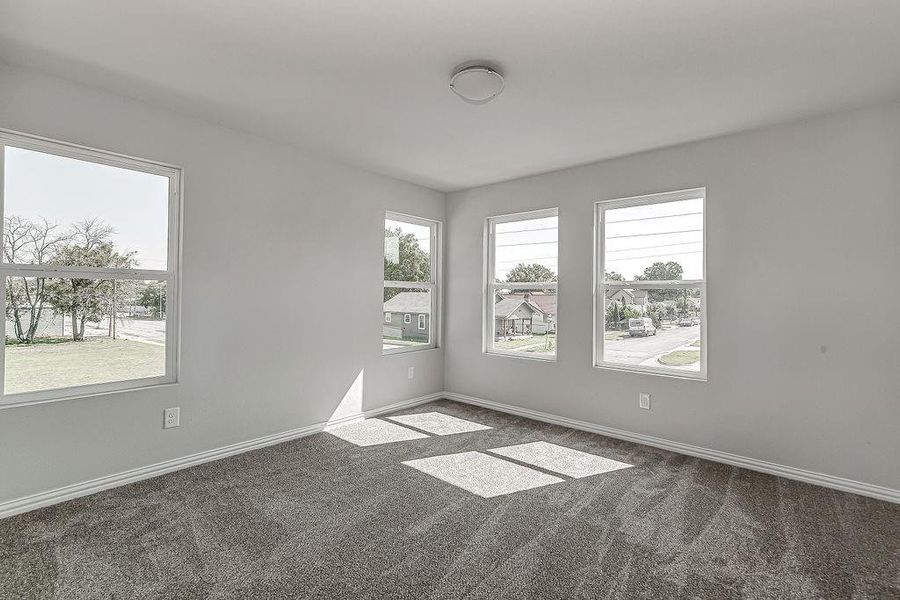 Spacious, unfurnished interior of a new home in , Fort Worth (Image 18). Spacious, unfurnished interior of a new home in , Fort Worth (Image 18).