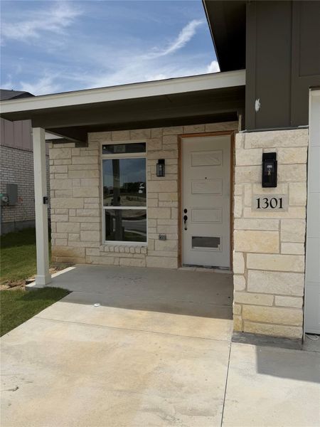 Exterior details and patio area of a home in , Killeen (Image 2). Exterior details and patio area of a home in , Killeen (Image 2).