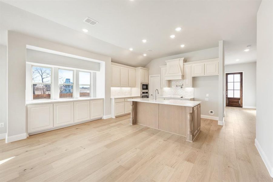 Furnished interior view inside a new home in Sunrise at Garden Valley, Waxahachie (Image 18).