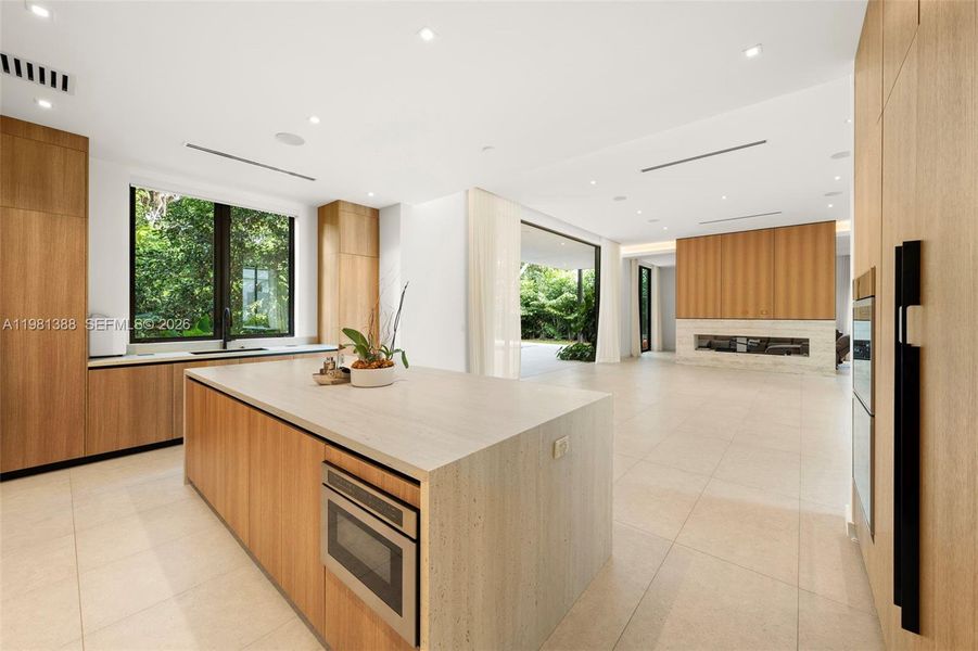 Furnished interior view inside a new home in , Miami (Image 11). Furnished interior view inside a new home in , Miami (Image 11).