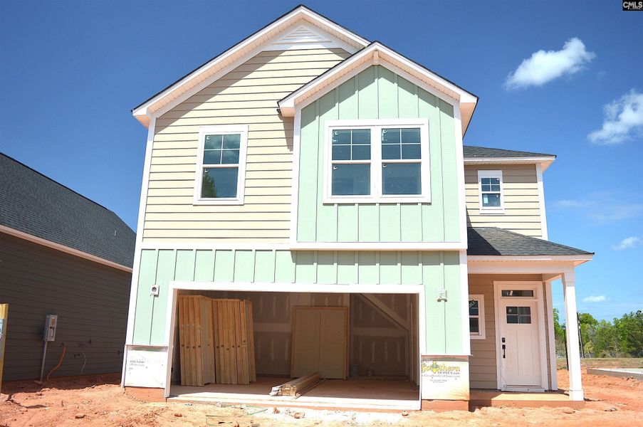 In-progress construction of a new home in Bickley Station, Irmo, SC (Image 7).