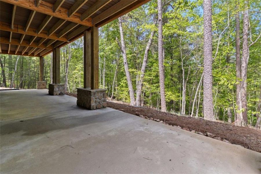 In-progress construction of a new home in , Ellijay, GA (Image 40).