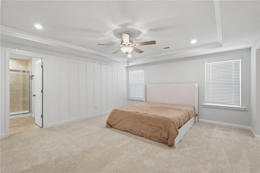 Furnished interior view inside a new home in Berkeley Mill, Cumming (Image 35).