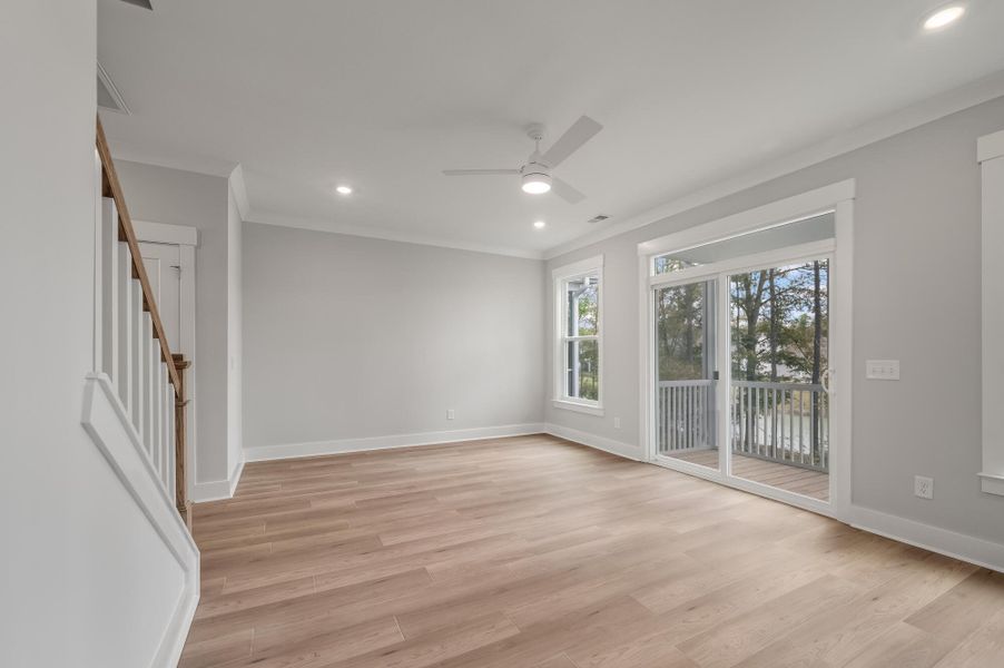 Spacious, unfurnished interior of a new home in New Riverside Village, Bluffton (Image 36). Spacious, unfurnished interior of a new home in New Riverside Village, Bluffton (Image 36).