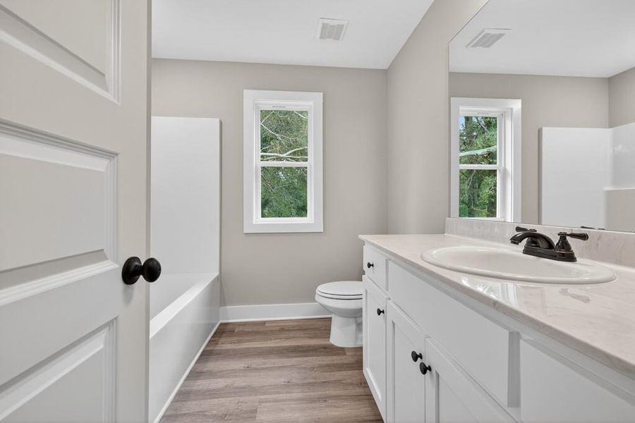 Furnished interior view inside a new home in , Winder (Image 8).