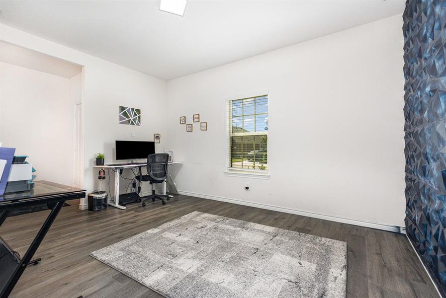 Furnished interior view inside a new home in , Cross Roads (Image 9). Furnished interior view inside a new home in , Cross Roads (Image 9).