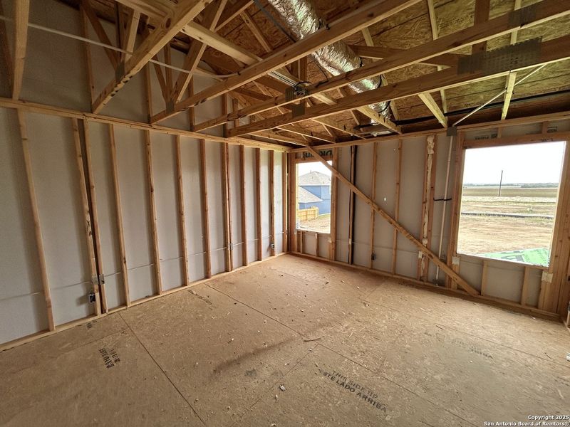 In-progress construction of a new home in Enclave at Hennersby Hollow 50's, San Antonio, TX (Image 29). In-progress construction of a new home in Enclave at Hennersby Hollow 50's, San Antonio, TX (Image 29).