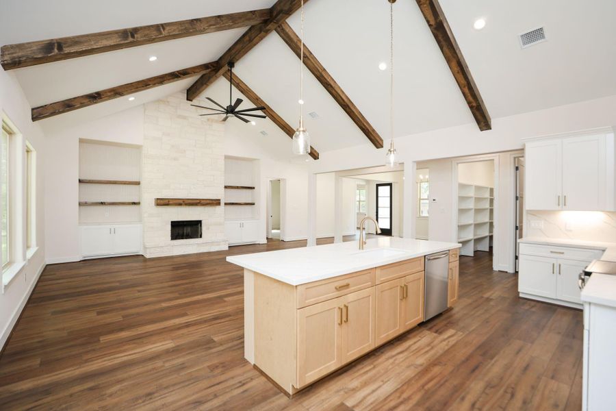Furnished interior view inside a new home in , Magnolia (Image 11).