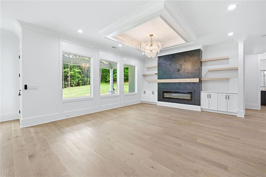 Spacious, unfurnished interior of a new home in , Lawrenceville (Image 43).