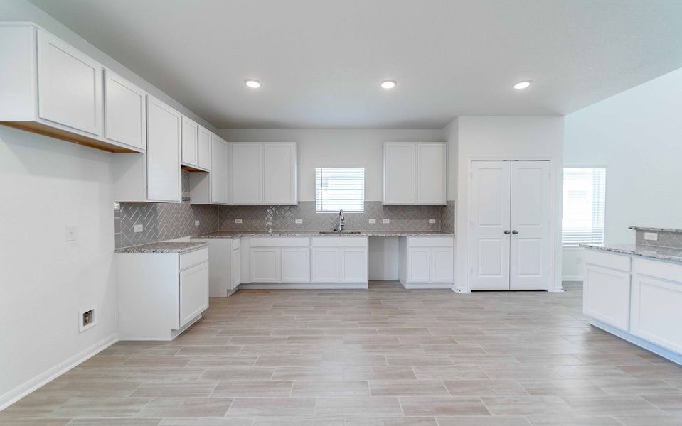 Furnished interior view inside a new home in Swenson Heights, Seguin (Image 6).