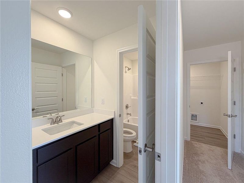 Furnished interior view inside a new home in , Rockmart (Image 8).