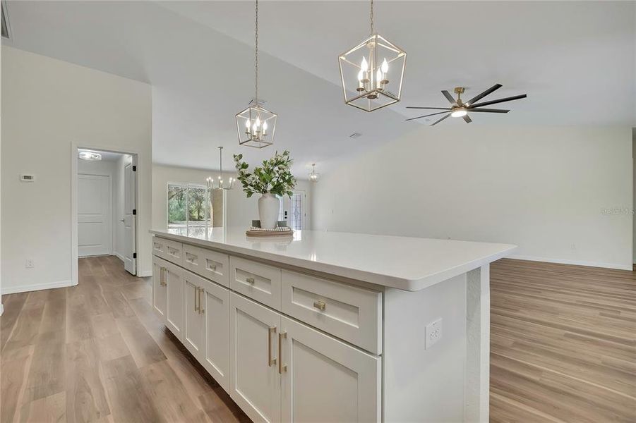 Furnished interior view inside a new home in , Crystal River (Image 7).