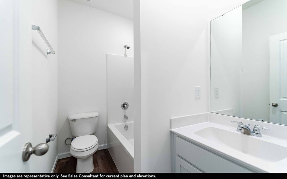 Furnished interior view inside a new home in Stonehenge, Manchester (Image 6).