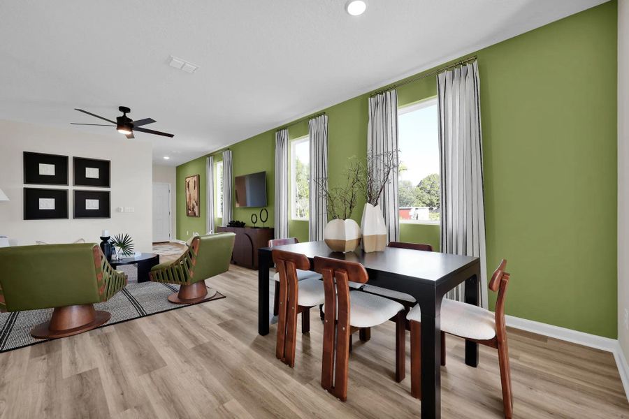 Driftwood Dining Area