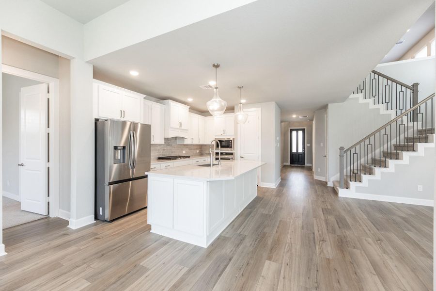 Furnished interior view inside a new home in Dunham Pointe - Enclave Collection, Cypress (Image 12).