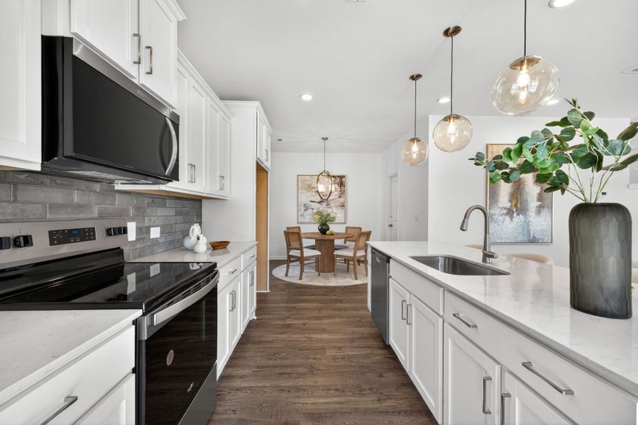 Furnished interior view inside a new home in Nathans Ridge, Lillington (Image 7).