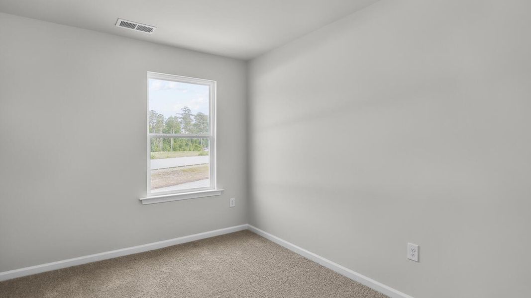 Spacious, unfurnished interior of a new home in Townes at Seabrooke, Leland (Image 17).