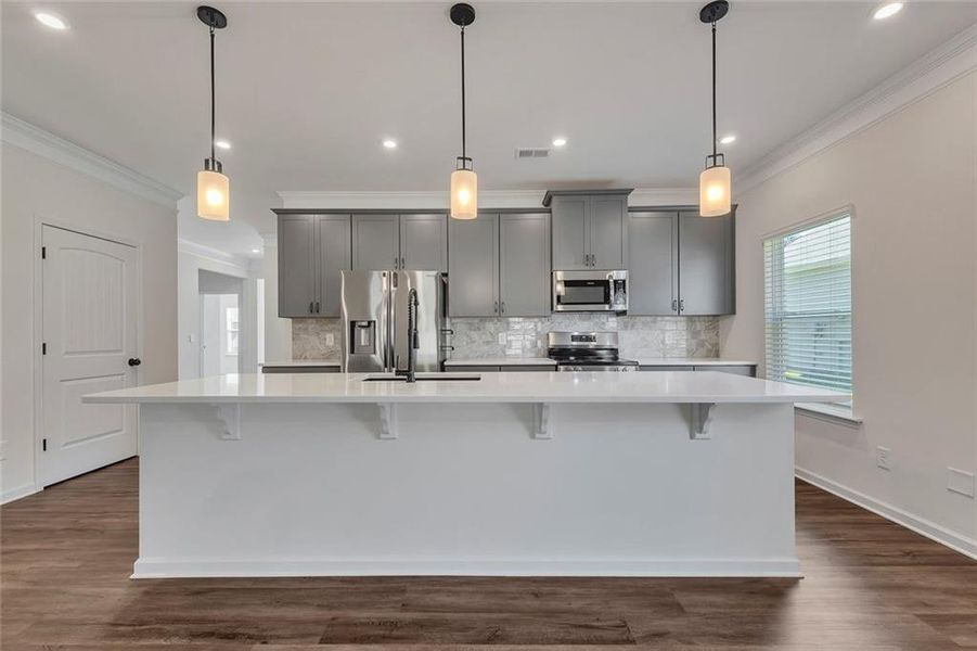 Furnished interior view inside a new home in Laurel Park, Cartersville (Image 12).