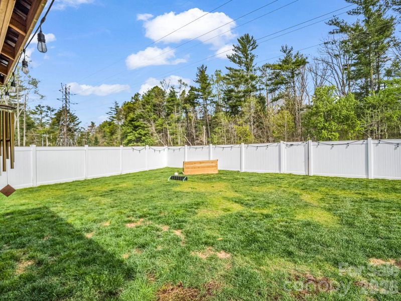 Exterior details and patio area of a home in , Hendersonville (Image 24).