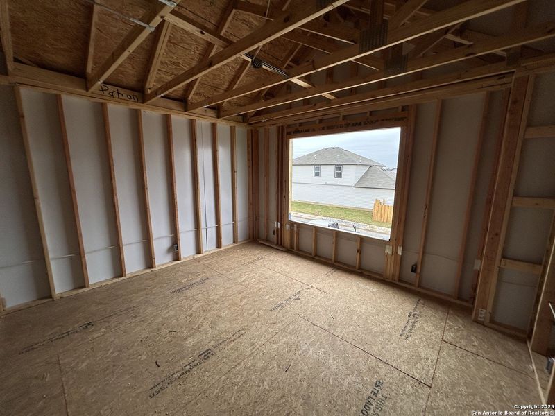In-progress construction of a new home in Enclave at Hennersby Hollow 50's, San Antonio, TX (Image 17). In-progress construction of a new home in Enclave at Hennersby Hollow 50's, San Antonio, TX (Image 17).