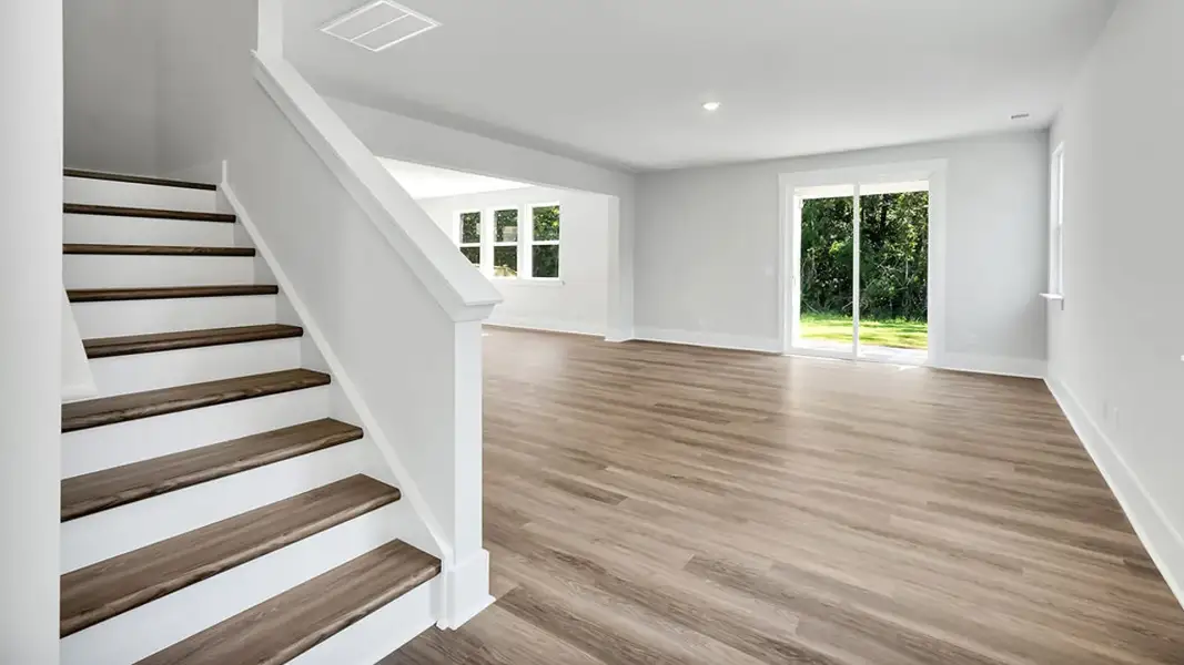 Spacious, unfurnished interior of a new home in Magnolia Ridge at Blake Farm, Wilmington (Image 24). Spacious, unfurnished interior of a new home in Magnolia Ridge at Blake Farm, Wilmington (Image 24).