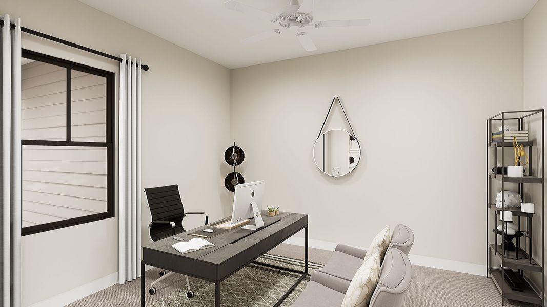 Furnished interior view inside a new home in Emberly, Gilbert (Image 17). Furnished interior view inside a new home in Emberly, Gilbert (Image 17).