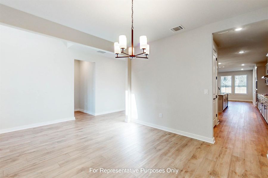Spacious, unfurnished interior of a new home in Barksdale, Leander (Image 11).