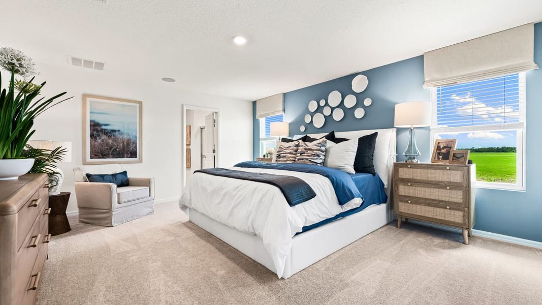 Representative furnished interior of a home built from the Elm by Taylor Morrison in Firethorn, Parrish (Image 11). Representative furnished interior of a home built from the Elm by Taylor Morrison in Firethorn, Parrish (Image 11).