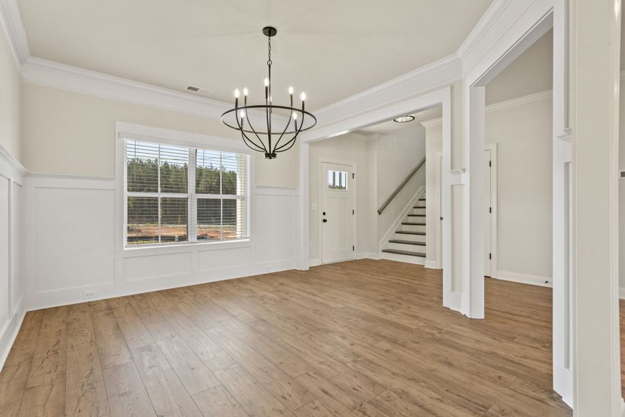 Spacious, unfurnished interior of a new home in Cherokee Knoll, Williamston (Image 15).