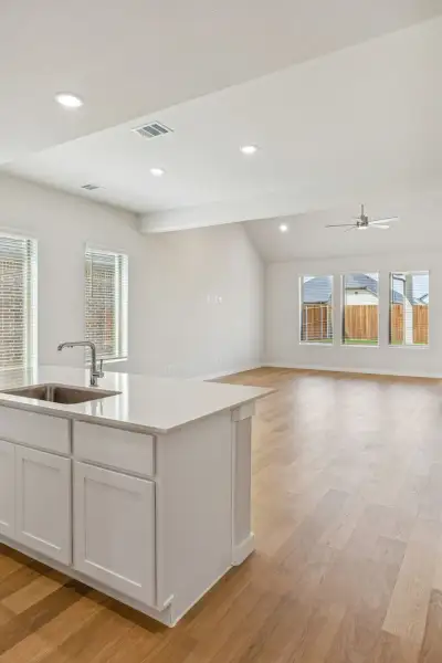 Open First Floor in the Stanley II home plan by Trophy Signature Homes – REPRESENTATIVE PHOTO Open First Floor in the Stanley II home plan by Trophy Signature Homes – REPRESENTATIVE PHOTO