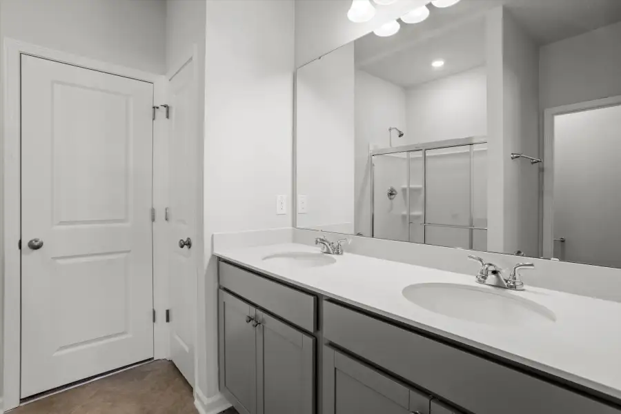 Furnished interior view inside a new home in West Main Townhomes, Sanford (Image 9). Furnished interior view inside a new home in West Main Townhomes, Sanford (Image 9).